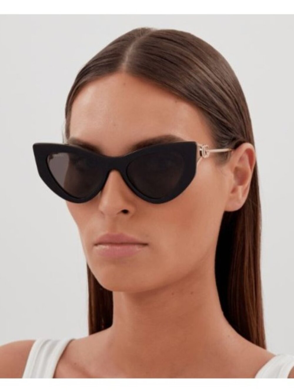 NEW GUCCI SUNGLASSES GG1565S 003 GOLD/PINK CAT EYE WOMEN EYEWEAR - Picture 6 of 10